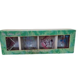The Golden Girls Contour Glass Set